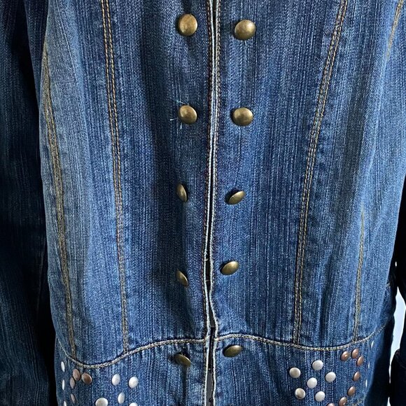 Faded Glory Denim Coat Vintage - Picture 4 of 16